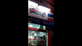 Being ripped off in a minimart in Phnom Penh, Cambodia