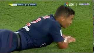 PSG V CAEN 1st match 2018/19 LIGUE 1 1st half highlights in 2 min