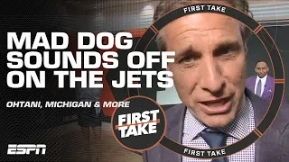 DO SOMETHING FIRST! 🤬 Mad Dog is MAD at Jets' comparisons, Shohei Ohtani's options 🍿 | First Take