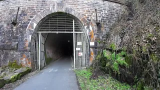 Поземный тунель в котором собирали самолёты  An underground tunnel in which fighters were assembled