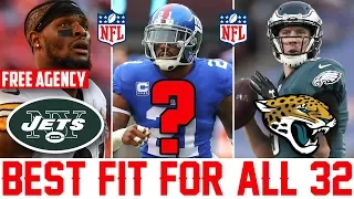 The Best Free Agent That Every NFL Team Should Sign In 2019 Free Agency (NFL Free Agency Best Fits)