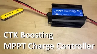 Cheap Boosting MPPT Solar Charge Controller - 12v Solar Shed