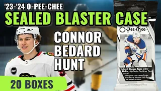 🚨 BEDARD HUNT PART 2 🚨 2023-24 O-PEE-CHEE BLASTER CASE - 20 BOXES - PARALLEL PARADE!!