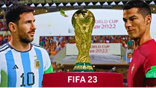 FIFA 23 - Argentina vs Portugal - World Cup 2022 Final Match | PS5