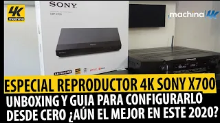 Reproductor Sony UBP-X700 4K Configuracion desde Cero✨ Unboxing y Guia 2020 para Settings y más!