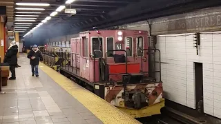 NYC Subway Work Trains @ 36th Street