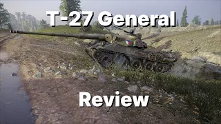 Skoda T-27 General Review //Czech T8 Autoloader// World of Tanks Console