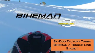 Ski-Doo 850 Factory Turbo Project Freeride Pt 5 - Bikeman Performance / Torque Link Stg 2 - Issues!