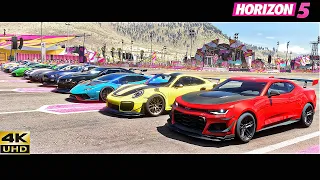 Top 31 Fastest Cars Drag Race | Forza Horizon 5 (All Track Toy Cars)