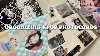 ❤️‍🩹|Организация и украшение биндеров|❤️‍🩹 organizing kpop photocards
