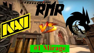 Последняя игра в группе! NAVI vs Team Spirit (BO1, map 1, Mirage) IEM FALL CIS RMR 2021 | CS GO