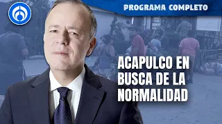 Empieza a llegar la luz a las calles de Acapulco | PROGRAMA COMPLETO | 31/10/23