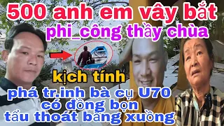 500 AE vây bắt Phi_công thầy chùa phá tri.nh bà cụ U70 phát hiện có đồng bọn canh tẩu bằng xuồng