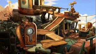 Deponia - Rufus flight to Elyssium