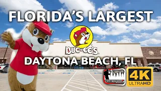 Florida's LARGEST Buc-ee's, Daytona Beach, FL | Walking tour DAYTONA BEACH, FL 4k
