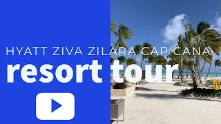 Hyatt Ziva Zilara Cap Cana Full Resort Tour & Walkthrough