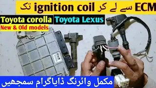 toyota 4 wire ignition coil wiring diagram | how to test toyota 4 wire ignition coils and working  |