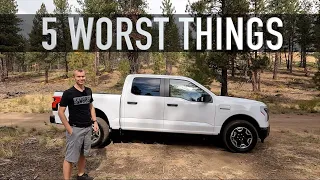 5 Worst Things about the F-150 Lightning Pro