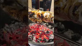 Grilled Ostrich foot