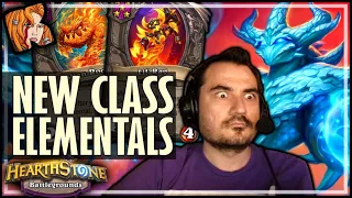 THESE ELEMENTALS ARE PREEETY GOOD! - Hearthstone Battlegrounds