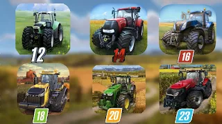 Farming simulatör / fs12 vs fs14 vs fs16 vs fs18 vs fs20 vs fs23 traktör oyunları
