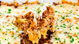 Cabbage Roll Casserole