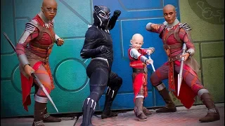 Black Panther Was Shocked At Malia’s Dora Milaje Outfit!