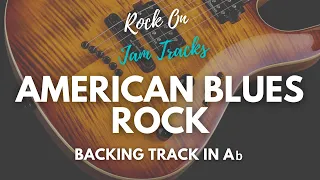 Dirty American Blues Rock Guitar Jam Backing Track in Ab