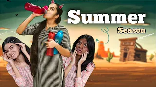 Summer Season || part-1 || Niha Sisters || comedy