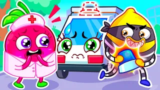 Where Is My Siren Song?! 🚨💥 Police Car Song 🚓 II VocaVoca🥑 Kids Songs & Nursery Rhymes