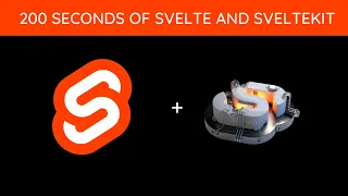Svelte and Sveltekit in 200 Seconds 🤯#100secondsofcode