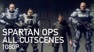 Halo 4: Spartan Ops - All Cutscenes Game Movie - 1080p