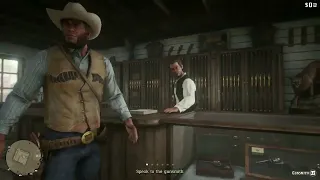 If Arthur Tries To Leave The Gunsmith Without Buying The Sniper For John He Will Say THIS | RDR2