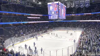 Lightning Warmups vs Senators March 2