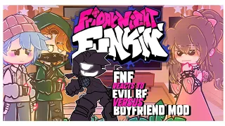 🎤~FNF Soft REACTS TO 'EVIL' Boyfriend Vs Boyfriend Mod🎤 |[]|Friday Night Funkin'|[]|~GCRV~|[]