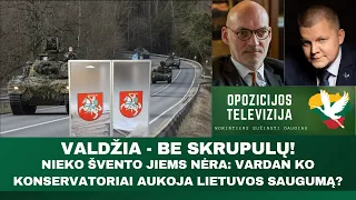 Dainius Gaižauskas dekonstruoja konservatorių rinkiminę klastą