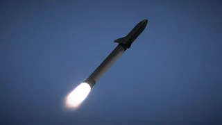 SpaceX BFR Mars Landing and Return in KSP (RO)