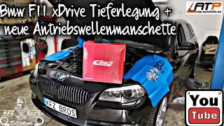 BMW F11 xDrive Federn Vorne + Antriebswellenmanschette wechseln | Anleitung | Drehmomentwerte