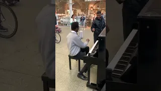 The most EPIC Interstellar Piano Duet in Public!