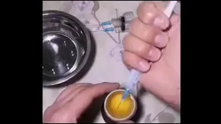 This guy grows a chicken in an open f**cking egg buy injection!! Wow amazing...