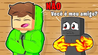 DIZENDO NÃO PRA TODO MUNDO POR 1 DIA NO MINECRAFT!