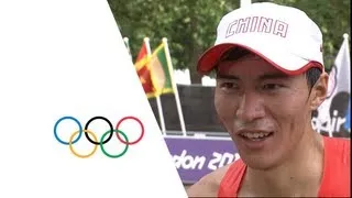 Chen (CHN) Wins Men's 20km Race Walk - London 2012 Olympics