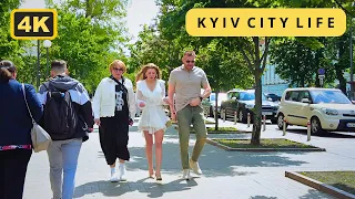 🔥UKRAINE. Discovering Kyiv: A Vibrant Walking Tour [4K]🔥