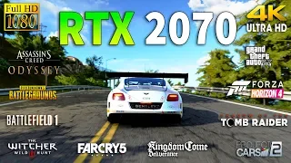 GeForce RTX 2070 Test in 10 Games 1080p and 4K