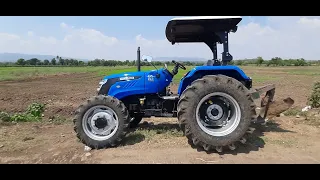 Cómo aprender a manejar un tractor sonalika 60 RX turbo intercooler