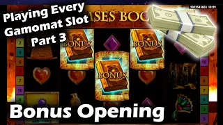 Worst Bonus Opening Ever?! - Playing Every Gamomat Slot on Stake - Chasing Big Wins