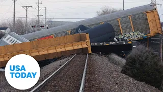 Norfolk Southern train derails in Ohio, involves no hazardous material | USA TODAY