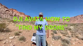 DJI Avata "Find My Drone" After Crash