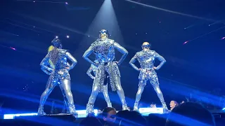 LADY GAGA- Opening + Just Dance + Poker Face (4K) - Enigma Live in Las Vegas - 10/17/2019