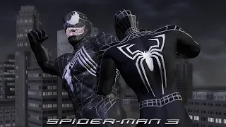 Spider-Man 3 | Black Suit Spider-Man vs Venom (Gameplay)